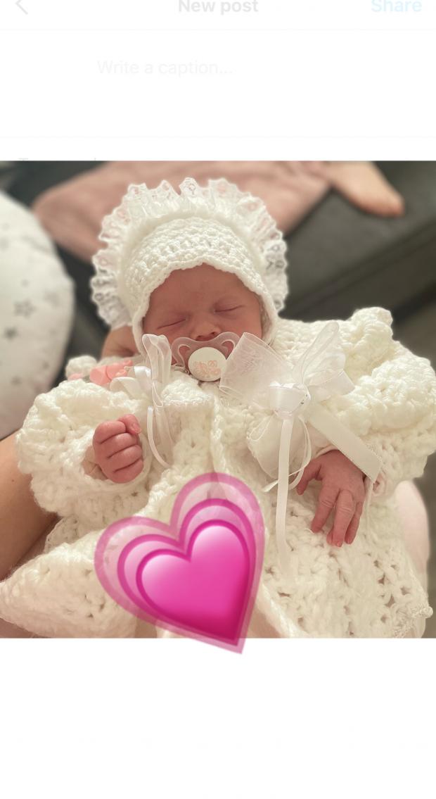 South Wales Argus: Kaya Mae Reynolds was born on November 20, 2021, at the Grange University Hospital, near Cwmbran, weighing 6lb 9oz. Her parents are Paige Reynolds and Ryan Evans, of Newport and her siblings are Kenzie, Kiara, Kai and Kennedy.